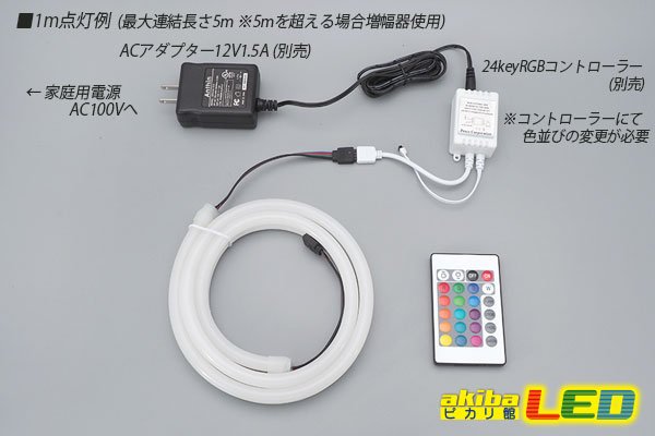 画像5: RGBネオンチューブライト 90LED/m (5)