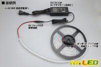 画像2: 5050テープLED 30LED/m シリコン防水 電球色 5m