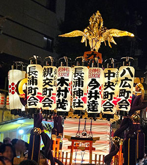 稲爪神社巡行 稲爪神社巡行
